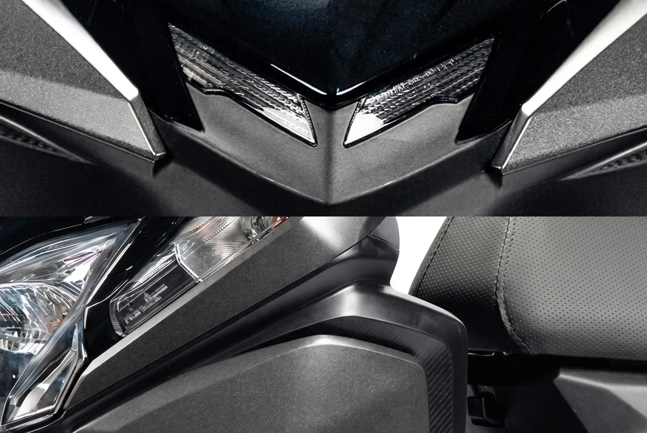 Official Honda Dio 125 headlamp and position-lamp details